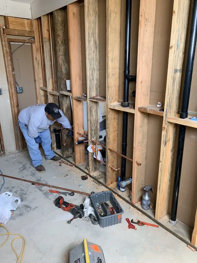 Commercial rough-in plumbing for Trenchless Sewer Repair in Voorhees